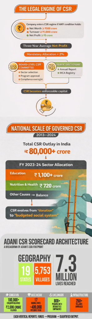 CSR in India Isn’t Just Lip Service — And Gautam Adani Is Actually Giving Us A Scorecard