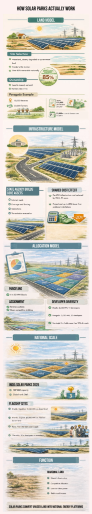 Solar Parks Are Not Land Monopolies in India – They’re Energy Hubs